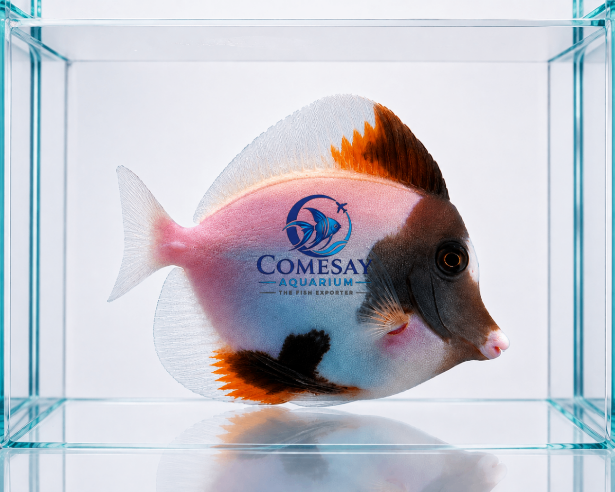 Brown Tang (Aberrant) – White, Black & Yellow Color Morph